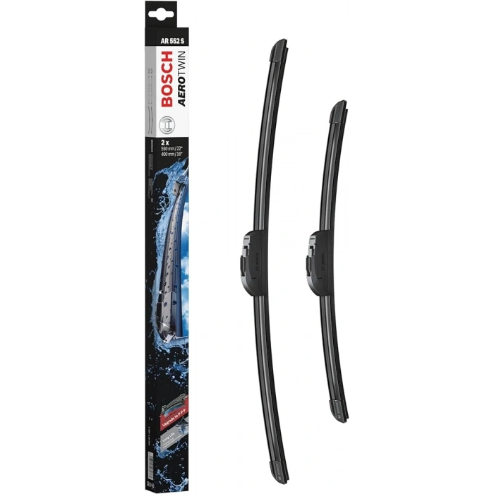 Sılecek Süpürgesı Ön Takım Aerotwin Silecek Seti - [ 550 / 400 Mm ] Kore Tüm Modeller/Accent Era/Matrıx/I10/Pıcanto/Rıo Bm 2000- (Oem No: 3397118984)
