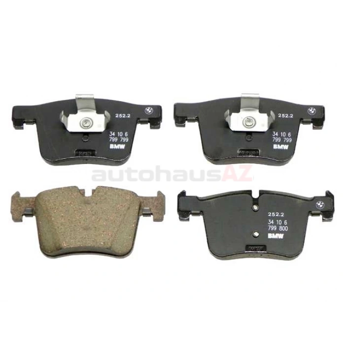 Fren Balata Bmw 3 Seri 11Sonrası F30 Xdrive / Bmw 2 Seri 14Sonrası F45 / Bmw X4 F26 14Sonrası Xdrive Ön Eco (Oem No: 34106799801)