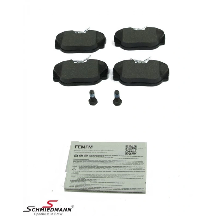 Fren Balatası Ön Bmw E30 Bm 81-89 (Oem No: 34111161347)