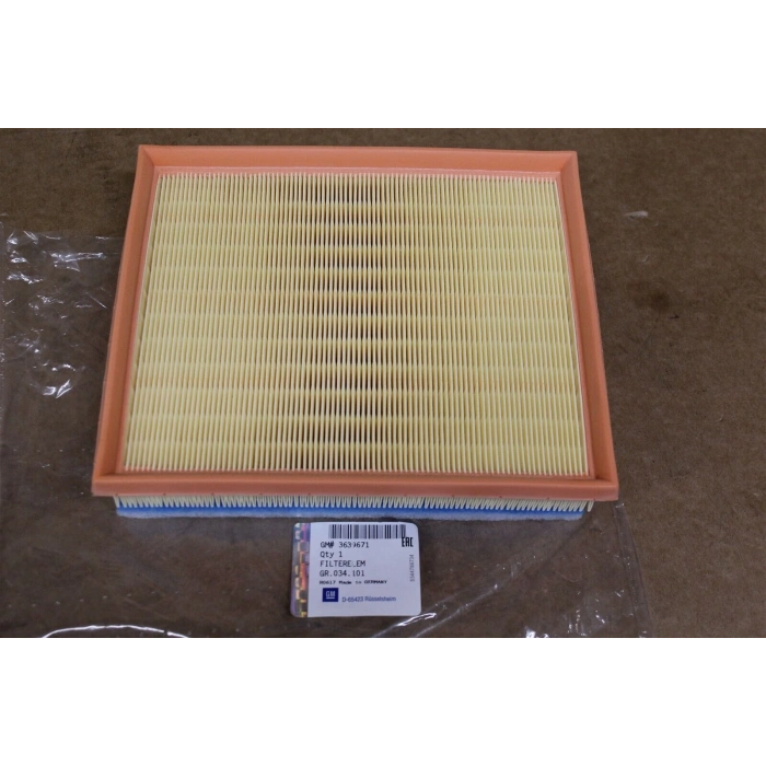 Hava Filtresi Euro 6 Psa 208/308/301/3008/508/Tepee/Grandland X Crossland X Combo E B16Dt B16Dth 14- (Oem No: 3639671)