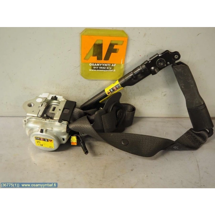Ön Emniyet Kemeri : Sağ Sıyah Opel Astra K Bm 16- (Oem No: 39045683)