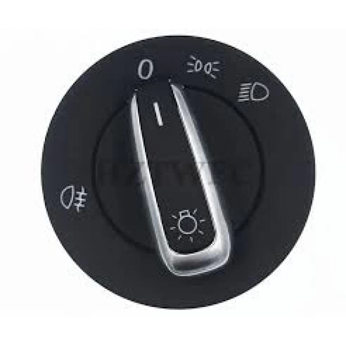 Far Anahtarı Sıssız / Krom Vw Golf6-Golf7-Jetta-Caddy4-Passat-Transporter T6 Bm 10- (Oem No: 3C8941431B)