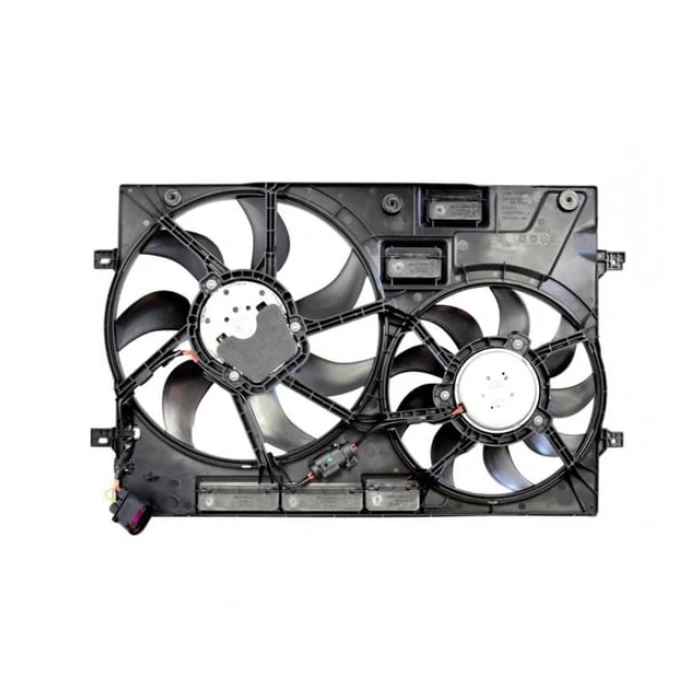 Volkswagen Passat- B8- 19/22; Radyatör Ve Klima Fan Davlumbazı Boş Gövde (Çiftli) (Dızel) (Oem No: 3Q0121205)