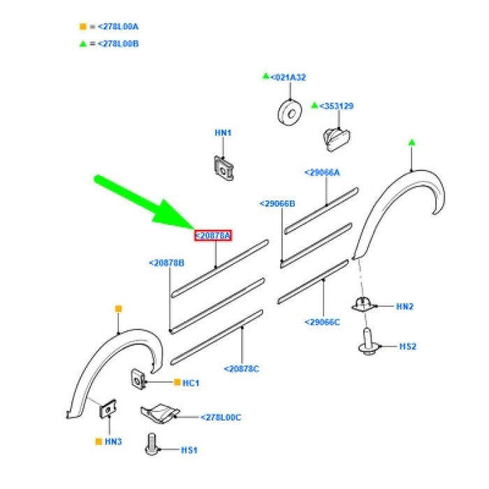 Kapı Kusagı Ön Sol 1.Sıra Ford Connect Bm 02- (Oem No: 3T16 V20939 Acm5Ab)