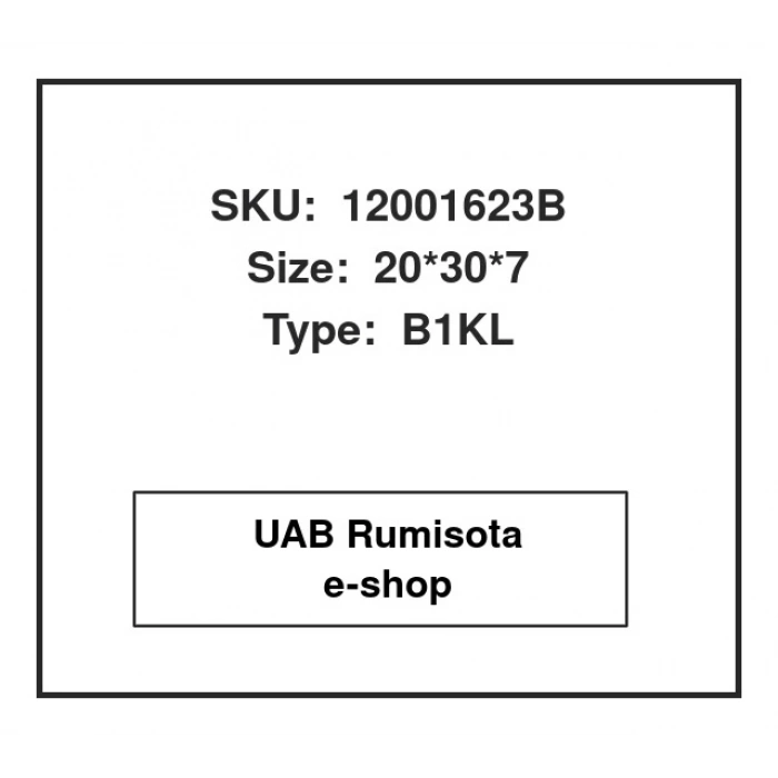 Vıtes Mıl Keçesı 20X30X7 Fıat Albea Bm 03- (Oem No: 40004800-79045465)