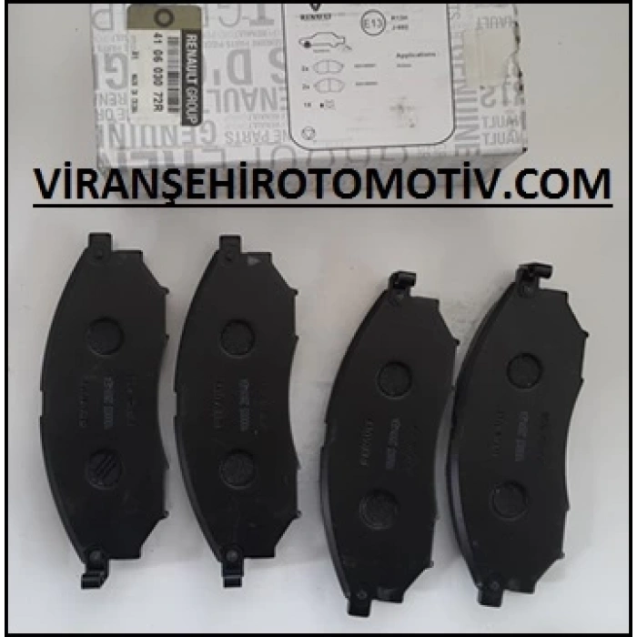 Fren Balata Qashqaı 07-13 / X-Traıl 08-13 / Koleos 08-13 Ön Sumıtomo Fren Sistemi (Oem No: 410600023R)