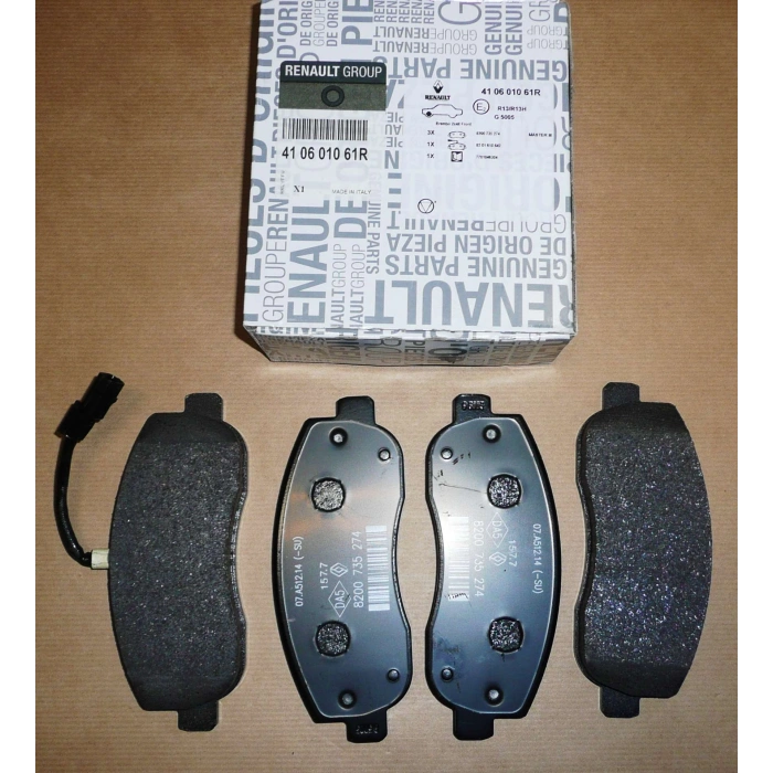 Fren Balata Master Iıı 10Sonrası / Movano B 10Sonrası Fişli Ön (Oem No: 410601061R)