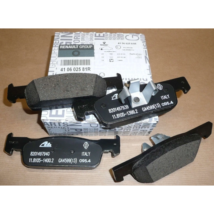 Fren Balata Symbol Iıı 12Sonrası / Clıo Iv 12Sonrası / Logan Iı 12Sonrası / Sandero Stepway 12Sonrası (15 Jant) Ön (Oem No: 410602581R)