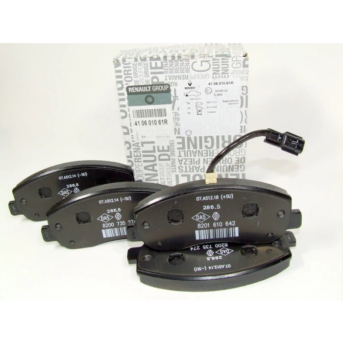 Fren Balatası Ön Renault Master-Iıı/Movano B/Nıssan Nv400 Bm 09- (Oem No: 410604386R)