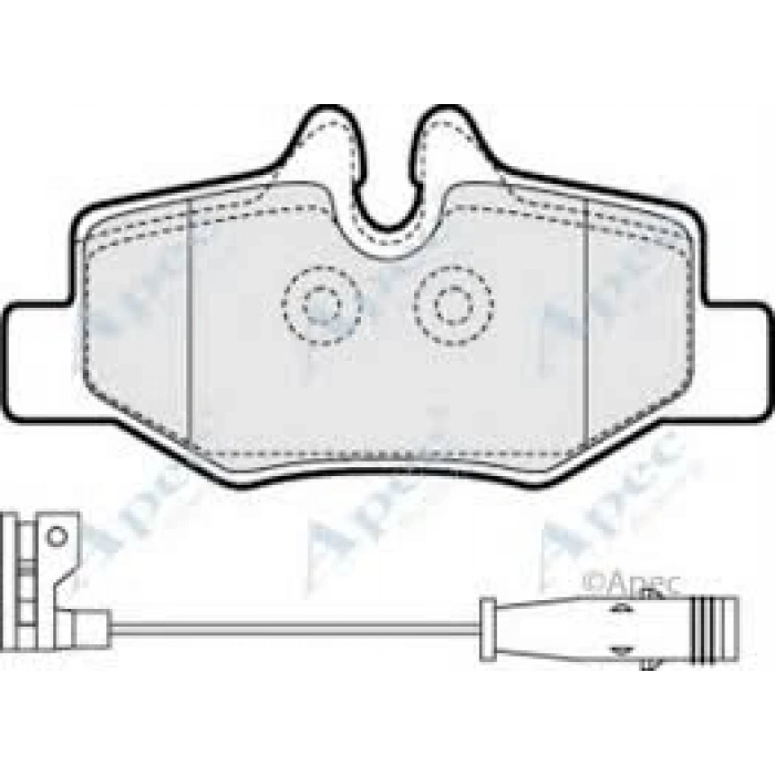 Fren Balata Mercedes Vıto 03-14 W639 / Vıano 03-14 W639 Arka Fişli (Oem No: 4216210)