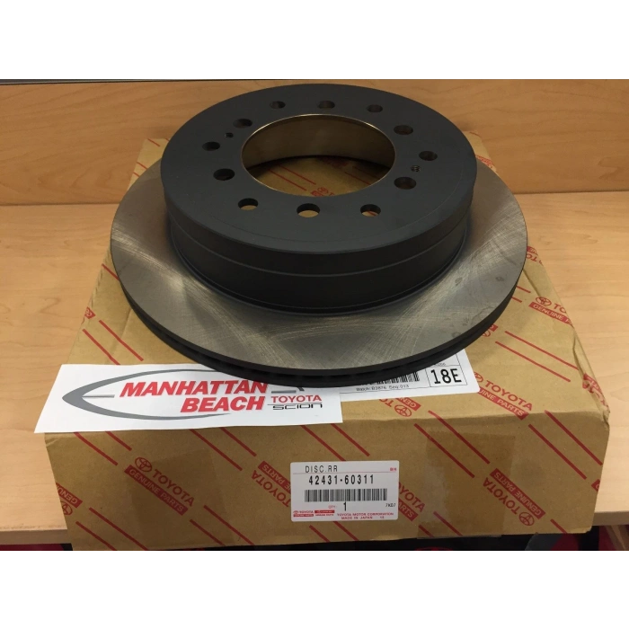 Fren Diski Arka . Japon Land Cruıser Prado (J15) 4.0 24V:3.0 D4D:2.8 D4D 09-17 (Oem No: 42431-60311)
