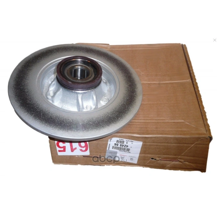 Fren Diski 308 07-13 / C4 04-09 / Ds4 11Sonrası / Arka Düz Absli Poryalı Rulmanlı 249-4 (Oem No: 424966)