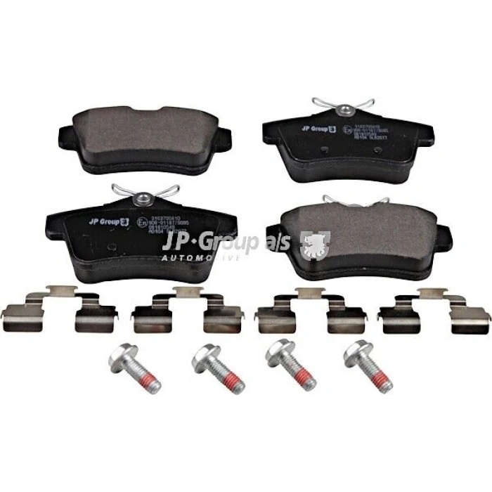 Fren Balata C4 09Sonrası / 3008 09Sonrası / 5008 09Sonrası / Ds4 11Sonrası / Ds5 11Sonrası Arka (Oem No: 425444)