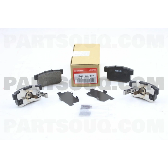 Fren Balatası Arka . Japon Crv (Rd) 2.2 İ-Ctdı 05-06 (Oem No: 43022-S9A-E00)