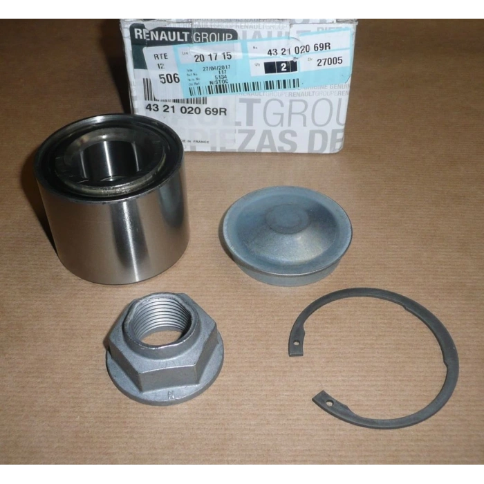 Teker Rulmanı Clıo Iıı-Iv / Captur / Duster Iı / Dokker / Lodgy / Logan Arka (Oem No: 432102069R)