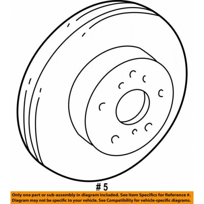 Fren Diski Yarıs 02-10 / 1.3-1.4 D-4D Ön Havalı 255-4 (Oem No: 4351252040)