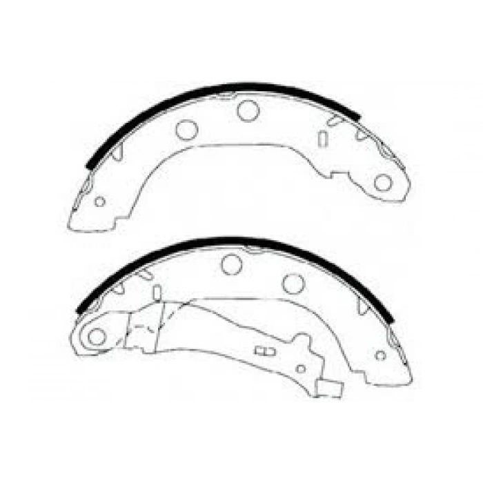 Fren Balata Kangoo  98-08 / Prımera 96-02 Büyük Tip Pabuç Arka (Oem No: 44060-00Qak)