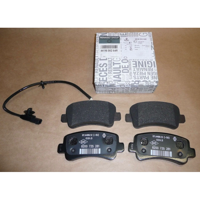 Fren Balata Master Iıı 10Sonrası / Movano B 10Sonrası (Tek Teker Fişli) Arka Eco (Oem No: 440600264R)