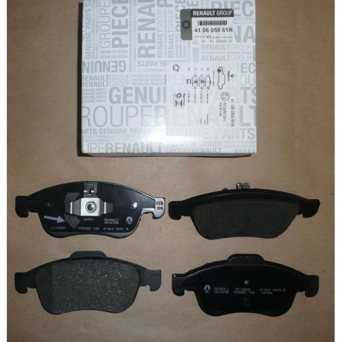 Fren Balata Megane Iıı 09Sonrası / Fluence 10-13 / Clıo V 19_Den İtibaren; / Captur 13Sonrası / Dokker 12Sonrası / Duster 09-12 / Lodgy 12-13 / Juke 19Sonrası F16 Ön (Oem No: 440603905R)