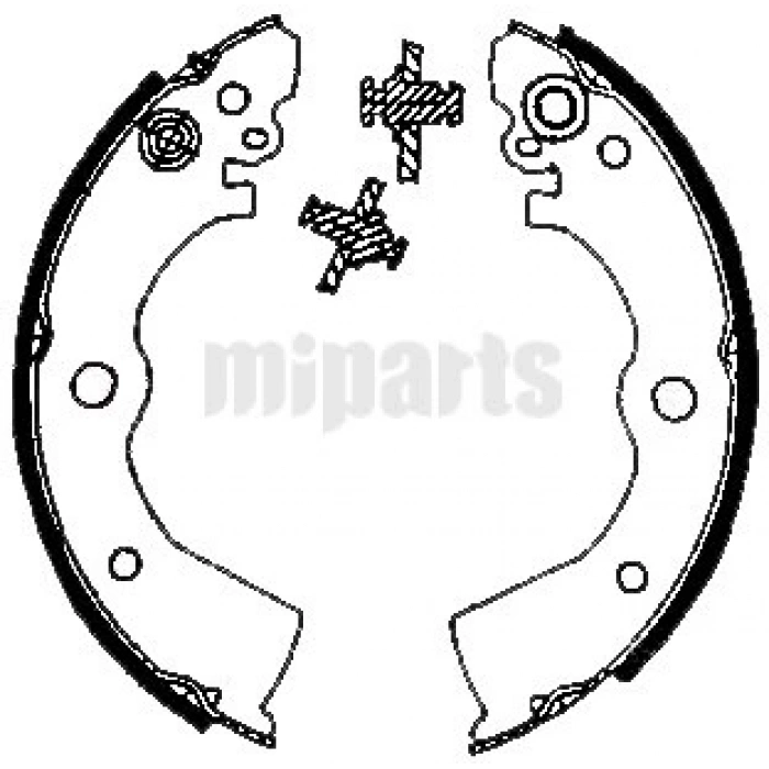 Fren Balatası Sunny 90-96 Arka Papuç None (Oem No: 4406060R25)