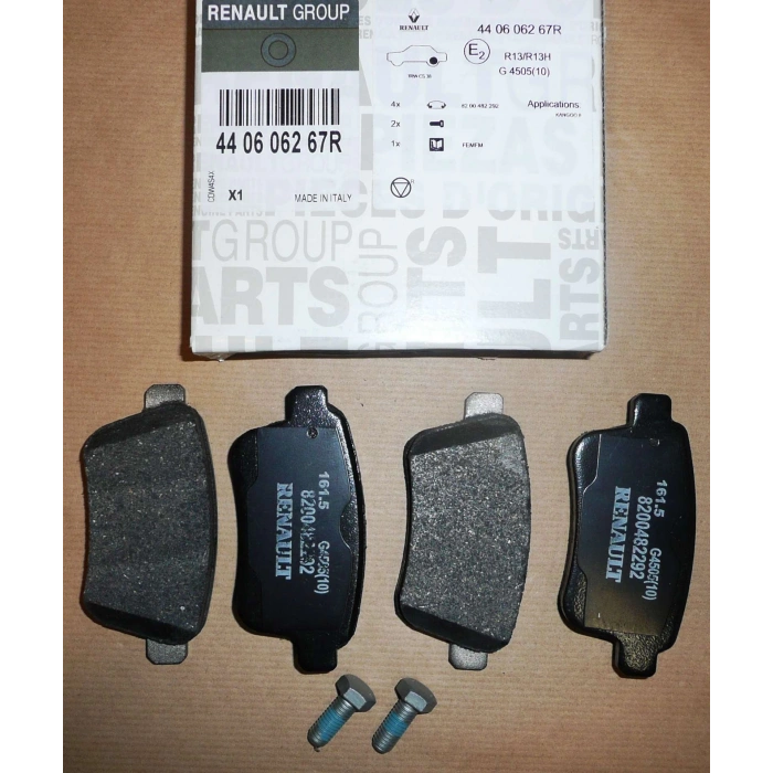 Fren Balata Kangoo 08Sonrası / Cıtan 12Sonrası Arka (Oem No: 440606267R)