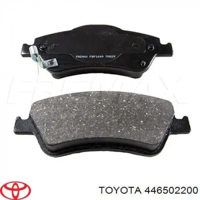 Fren Balata Corolla 07-12 / Aurıs 07-12 / Corolla 13Sonrası 1.4 D4D Dizel Ön (Oem No: 446502200)