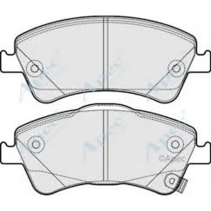 Fren Balata Avensis 09-18 / Verso 10-13 Ön (Oem No: 446502280)