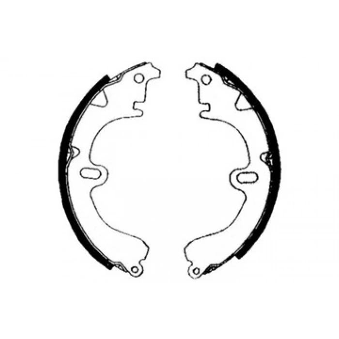 Fren Balata Corolla    88-02 Ae92-Ae100-Ae101-Ae111 Pabuç Arka (Oem No: 449512080)