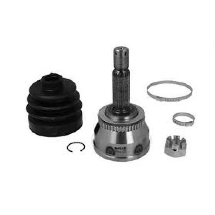 Aks Kafası Dış Abs,Lı (25 * 25 * 50 (44 Dıs) ( Uzunluk 160 Mm ) Kore Matrıx 1,5 Dızel 2001-2009 (Oem No: 4950017510)