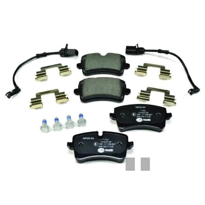 Fren Balatası Arka Fdb4393 / Gdb1866 Vw A6-A7-A8 Bm 10- (Oem No: 4H0698451A)