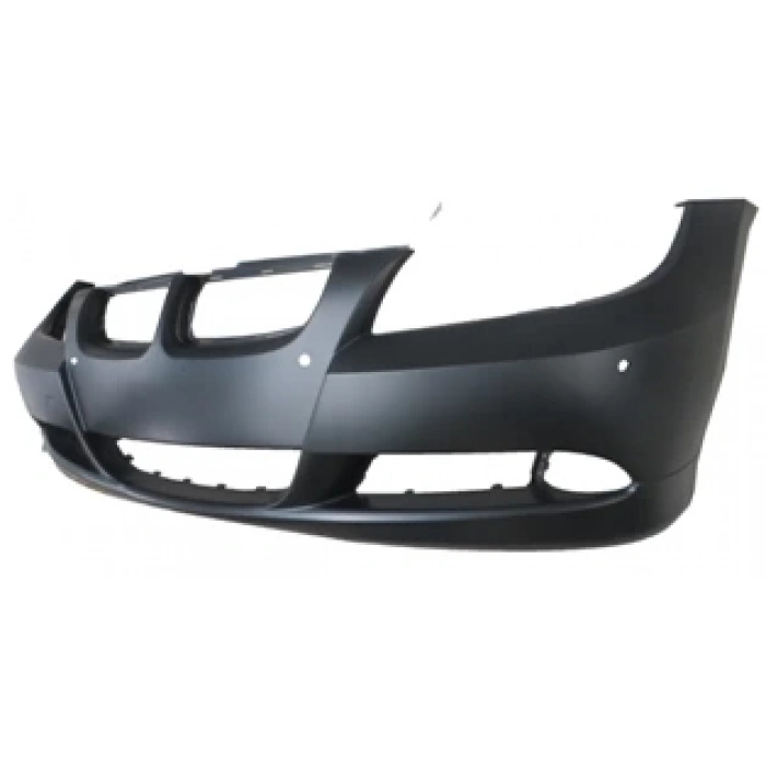 Bmw 3 Serı- E90- 05/09; Ön Tampon Siyah (Sis/Sensör Delikli Far Yıkama Deliksiz) (Tyg) (Oem No: 51117170051)