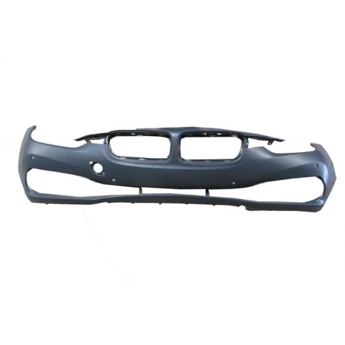 Bmw 3 Serı- F30- 15/18; Ön Tampon Koyu Gri (Sensör Delikli/Far Yıkama Deliksiz)(Tw) (Oem No: 51117445093)