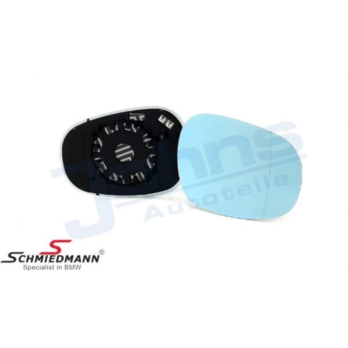 Bmw E87 E90 E91 E92 E93 Elektrikli Ayna Camı 08-Den İtibaren;Kör Noktalı Mavi Cam Sağ 51167158902 (Oem No: 51167158902)