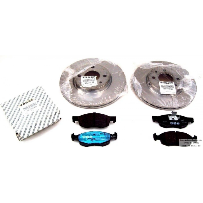 Fren Diski Ön Takım Fıyatıdır (Kutu İç I Adet 2) Fıat Fıorıno/Doblo/Lınea/Albea/Idea/500/Debra/Mıto/Bıpper/Nemo Bm 03- (Oem No: 51749124)