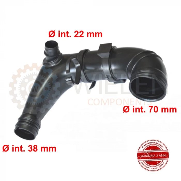 Hava Fıltre Hortumu Fıat Fıorıno/Grende Punto 1,3 Mjt 04-13 (Oem No: 51793175)