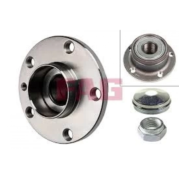 Arka Porya Rulmanlı Abs`Lı 5 Bıjon Fıat Doblo Iıı/Combo D Bm 09- (Oem No: 51810086)