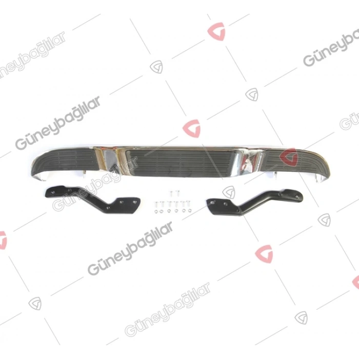 Tampon Hılux Arka  98-05 Krom Altı Oval Bağlantı Braketleriyle Set (Oem No: 52105-35210)