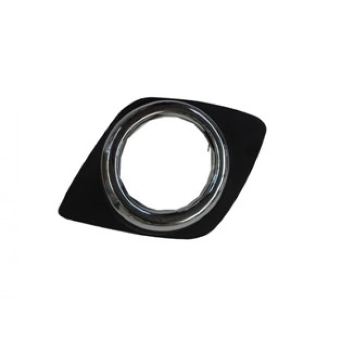 Toyota Rav4 2009-2010 Sis Lamba Kapağı Sağ Siyah Delikli (Nikelaj Çerçeveli) (Oem No: 52127-0R010)