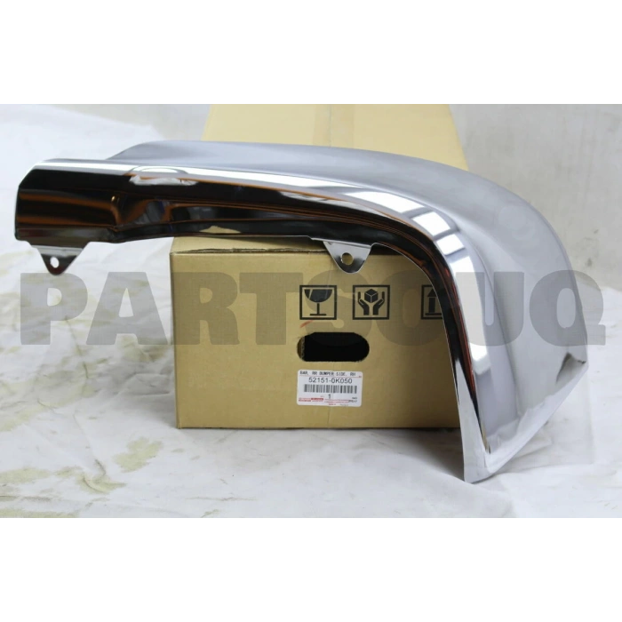 Toyota Hilux Revo (2015 Yılında Çıkan Kasa) Tampon Bakaliti Arka Sağ Nikelaj Actıve (Orıjınal Ürün) (Oem No: 52151-0K050)
