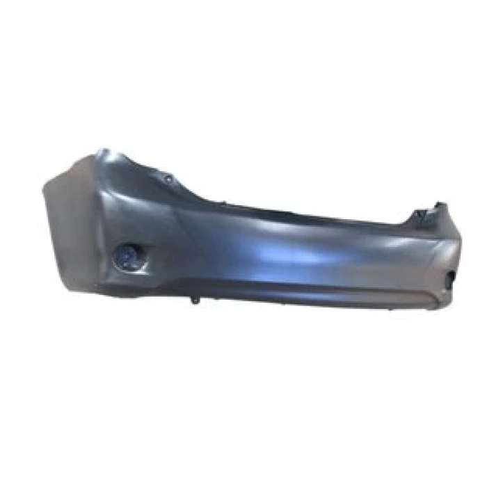 Toyota Corolla 2007-2010 Arka Tampon Siyah (Reflektör Delikli (Sensör Deliksiz) (My) (Oem No: 52 159 12934)