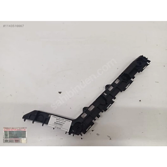Toyota Corolla 2019-2021 Tampon Bağlantı Braketi Arka Yan Sol (Oem No: 52576-02210)