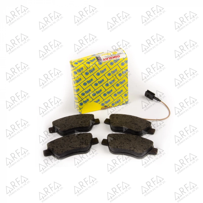 Fren Balatası Ön Tek Fıslı Küçük Tıp Fıat Lınea/Doblo/Fıorıno/G.Punto/Corsa/Nemo-Ford Ka Bm- 03- (Oem No: 55174420)