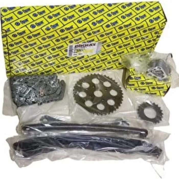 Eksantrik Zincir Seti Albea / Doblo / Palio / Punto / Linea / Egea / Fıorıno / Astra / Corsa / Combo 03Sonrası 1.3Jtd-1.3Cdtı Euro 4-5 (6 Parça Kapalı Zincir) (Oem No: 55177460)