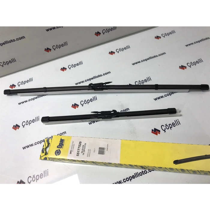 Silecek Süpürgesı Ön Takım 650 Mm-380 Mm Fıat Lınea-G.Punto-Opel-Corsa D-Chevrolet-Aveo Bm 05- (Oem No: 55177520)