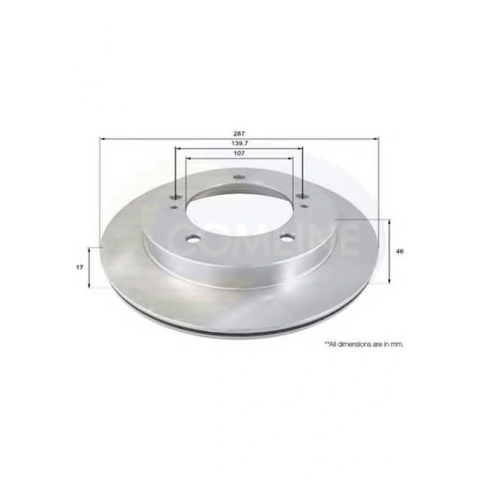 Fren Diski Ön Japon Vıtara (Et) 5 Kapi 1.6 92-03 (Oem No: 55211-56B00)