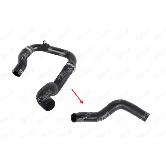 Turbo Hortumu Plastık Parça Harıç ( Küçük Olan ) Fıat G.Punto-Evo 1,3 Mjt 05- (Oem No: 55703078)