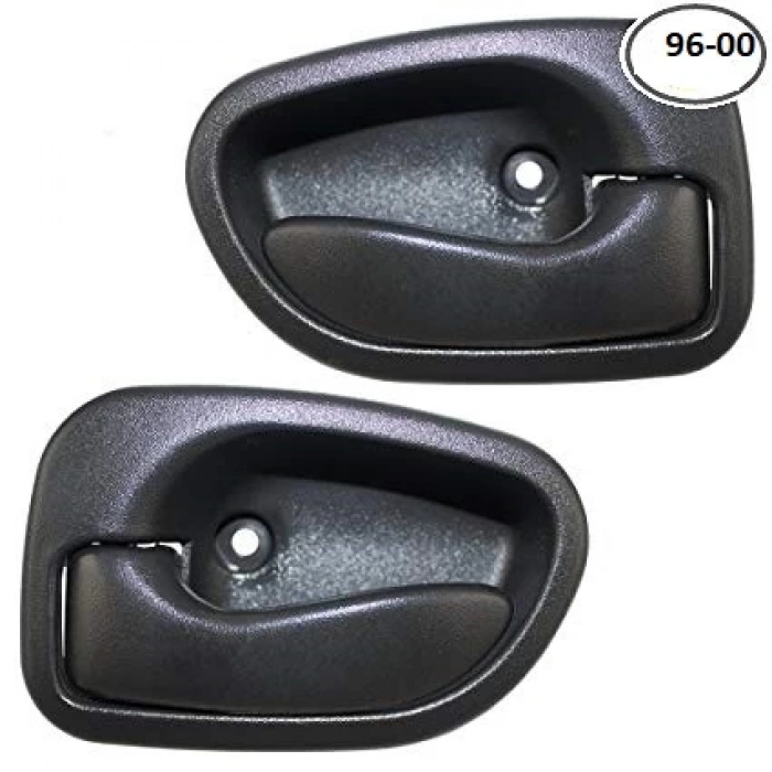 1995-2000 Hyundai Accent Arka Kapı İç Açma Kolu Sol Siyah  (Adet) (Oem No:8261022000Bk)