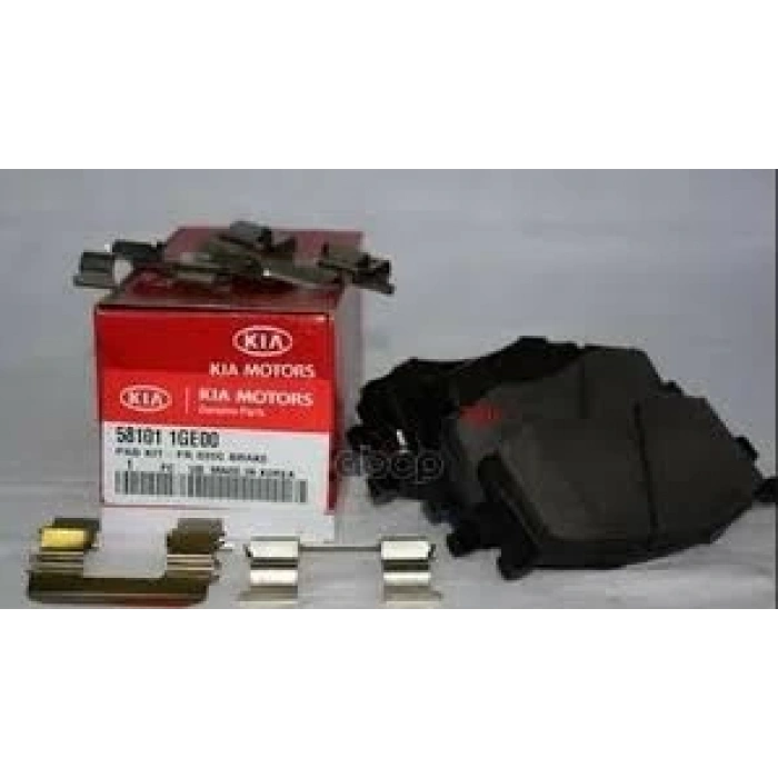 Fren Balatası Ön Kore Accent Era/I20/Rıo Benzın-Dızel 2006- (Oem No: 581011Ge00)