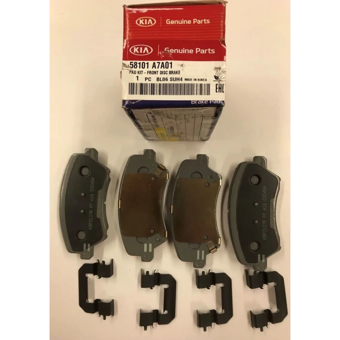 Fren Balata Accent 11Sonrası Blue / Elantra 11Sonrası  / İ30 12-18 / İ20 14-16 / Elantra 16Sonrası Yay Delikli Ön Eco (Oem No: 58101-A7A01)