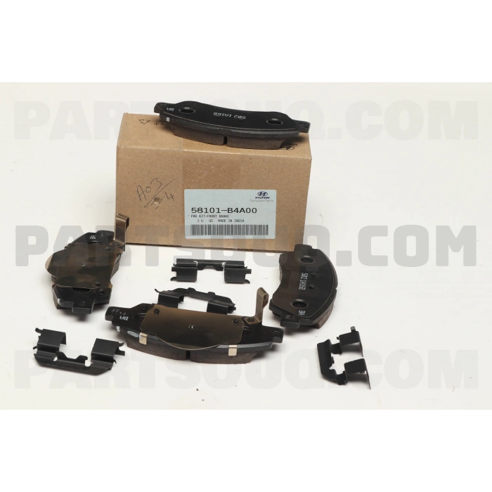 Fren Balatası Ön Kore I10 Benzın 2013- (Oem No: 58101B4A00)